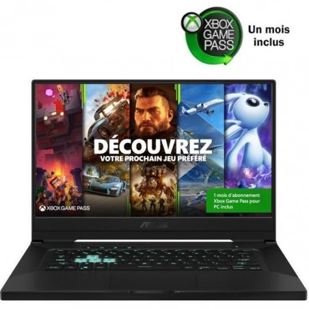 PC Portable Gamer ASUS F15-TUF506HM-AZ121T - 15,6 FHD 240Hz - Intel i7-11800H - RAM 16Go - SSD 512Go - RTX 3060 6Go - Windows 10