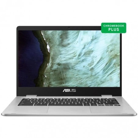 Ordinateur Portable Chromebook ASUS C423NA-BV0051 - 14 HD - Intel Celeron N3350 - RAM 4Go - Stockage 64Go - Chrome OS - AZERTY