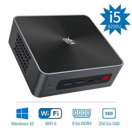 Beelink SEi i5 Mini PC 8GB+256GB Windows 10 Pro 8th Gen Intel i5-8259U