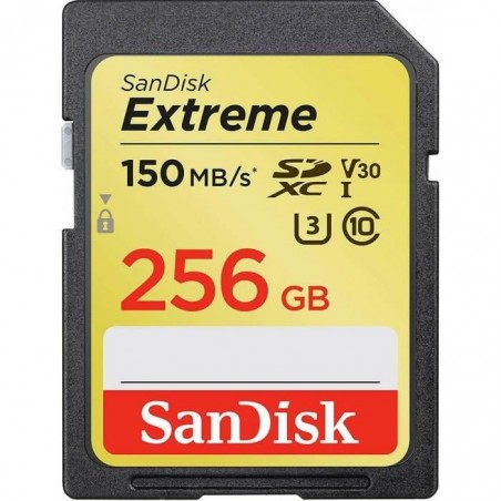 Carte mémoire flash - SANDISK - - 256GB - - (SDSDXV5-256G-GNCIN)