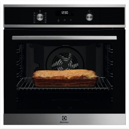 ELECTROLUX - EOF6P70X - Four SurroundCook® - Chaleur tournante pulsée - 72L - Pyrolyse - A+ - Inox