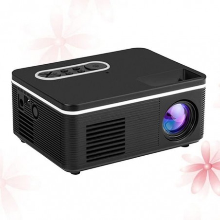 S361 Mini Projecteur - Projecteur multimédia domestique - LED 400 lumens 1080P - pour un affichage clair