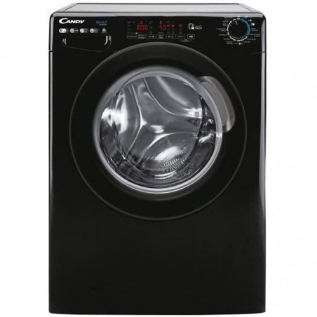 Lave-linge séchant CANDY CSWS496TWMBBE-47 - Lavage 9 kg - Séchage 6 kg - Largeur 60 cm - 1400 tours-min - Noir