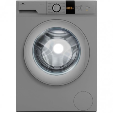 Lave-linge hublot CONTINENTAL EDISON CELL10140S1 - 10 kg Moteur induction L59,7 cm - 1400 trs-min - Silver