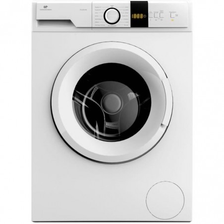 Lave-linge hublot CONTINENTAL EDISON CELL812IW - 8 kg Moteur induction Largeur 59,7 cm - 1200 tours-min - blanc