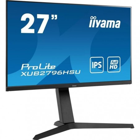 Ecran PC Gamer - IIYAMA XUB2796HSU-B1 - Ultra Mince - 27 FHD - Dalle IPS - 1 ms - 75 Hz - HDMI - DisplayPort - AMD FreeSync