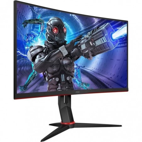 Ecran PC Gamer Incurvé - AOC Gaming - C32G2ZE-BK - 31,5 FHD - Dalle VA - 1ms - 240Hz - 2xHDMI - DisplayPort - AMD FreeSync