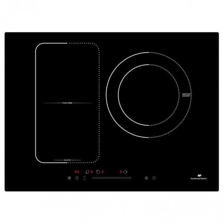 Plaque de cuisson induction CONTINENTAL EDISON 3 foyers zone modulable L70 cm CETI3BFLEX70