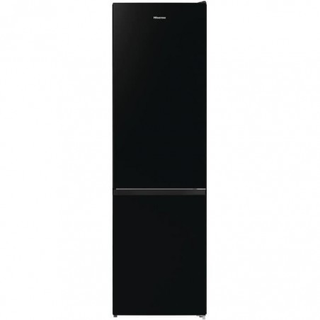 HISENSE RB454D4ABF - Réfrigérateur congélateur bas - 349L (239L+110L) - Froid statique - L60xH200cm - Noir