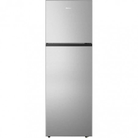 Hisense RT327N4ADF - Réfrigérateur Congélateur Haut - Total No Frost - 251L (199+52) - L55 cm x 167.6 cm - Silver