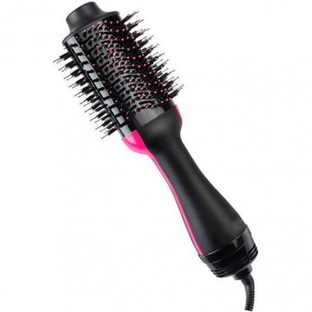 One Step sche cheveux et volumateur,Salon Air Chaud Paddle Brosse à cheveux Générateur d'ions négatifs à lisser bigoudi Styler