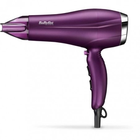 Sche-cheveux BABYLISS 5513PE - Velvet Orchid 2300 - Technologie Ionique et Tourmaline Céramique - 2300W