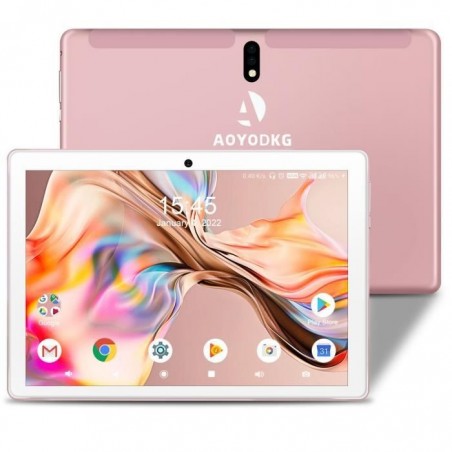 Tablette Tactile 10.1HD Grand Ecran-Quad-core,Android 10.0,4Go RAM+64Go ROM,GPS,Google,Netflix,Dual SIM-WIF-4G Tablette-AOYODKG