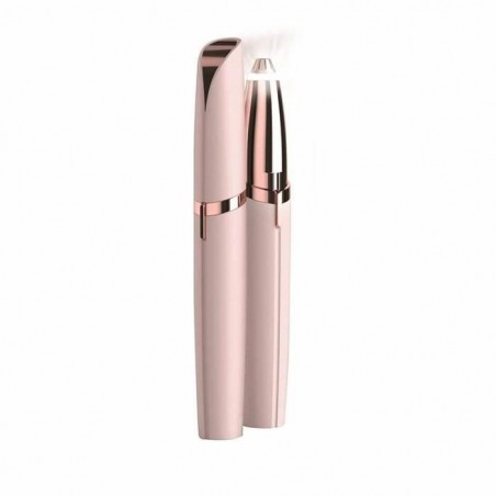 Epilateur Visage electrique pour les Femmes sans douleur, Rasoir électrique Sourcil femme, Rose