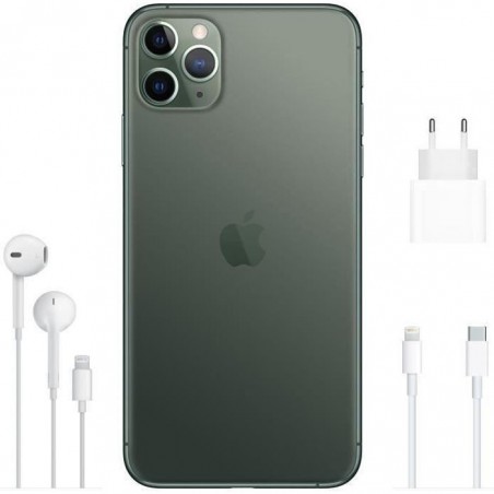 APPLE iPhone 11 Pro Max 256 Go Vert Nuit - Reconditionné - Trs bon état