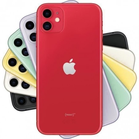 APPLE iPhone 11 64GB Rouge - Reconditionné - Etat correct