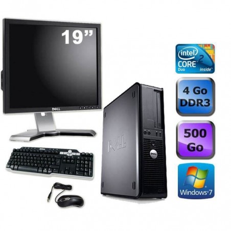 Dell Optiplex 380 - 4Go - 500Go -Win 7 + Ecran ...