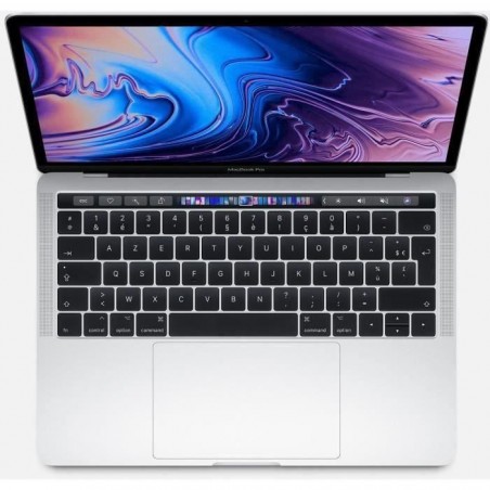 Apple - 13,3 MacBook Pro Touch Bar (2019) - Intel Core i5 - RAM 8Go - Stockage 512Go - Argent - AZERTY