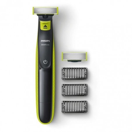 PHILIPS QP2520-30 - Rasoir-Tondeuse OneBlade + 1 lame de rechange + 3 sabots barbe - Sans fil