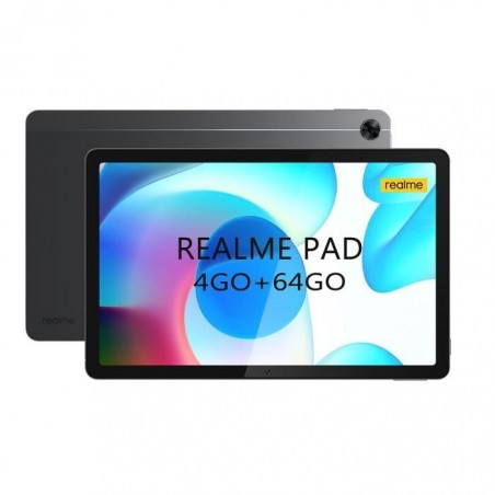 Tablette Tactile - Realme Pad - 4Go + 64 Go WiFi Helio G80 7100mAh - Gris