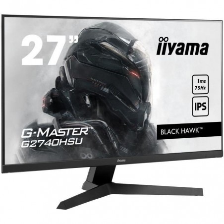 Ecran PC Gamer - IIYAMA G2740HSUB1 G-Master Black Hawk - 27 FHD - Dalle IPS - 1 ms - 75Hz - HDMI - DisplayPort - AMD FreeSync