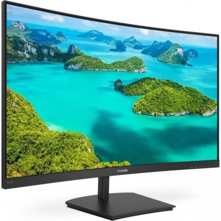 Ecran PC incurvé - PHILIPS 241E1SCA - 24 FHD - Dalle VA - 4ms - 75Hz VGA - HDMI - FreeSync