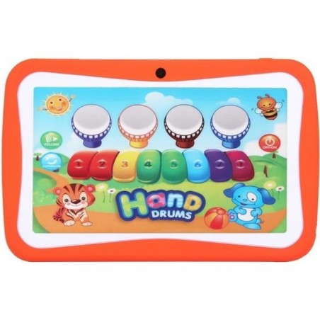 Tablette orange enfants écran 7 pouces 8 GO Android 5.1 WiFi Caméra