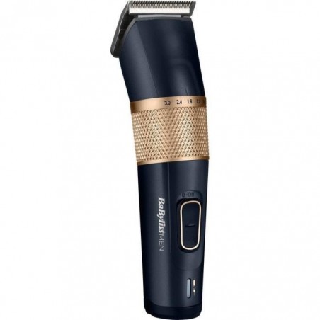 BABYLISS E986E Tondeuse cheveux Lithium Power - Avec ou sans fil - 160mn d'autonomie - 8 guides de coupe - 5 réglages de hauteur