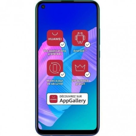 HUAWEI P40 Lite E Aurora Blue 64 Go (Services Google non intégrés)