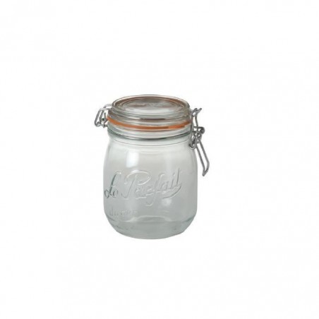 LE PARFAIT Lot de 6 bocaux en verre - 0,5L - D 85 -6585001 - Transparent