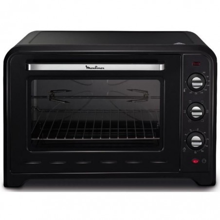 MOULINEX YY2917FB - Mini four grill - 60L - 2200 W - Grill 1200 W - Chaleur tournante - Noir