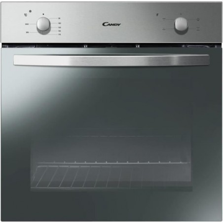 CANDY FCS100X - Four électrique encastrable - Convection naturelle - 71L - Email lisse - A - Inox porte miroir