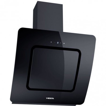 Viesta DH600D hotte de cuisson - hotte aspirante tête libre 60 cm avec commande de capteur de contrle tactile et LED en verre