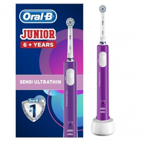 Oral-B Junior 6+ Brosse à dents électrique rechargeable - Violet