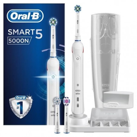 Oral-B Smart 5 5000N Brosse à dents électrique par BRAUN - Blanc