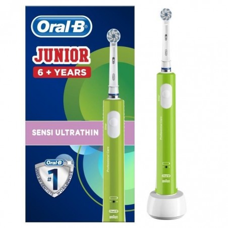 Oral-B Junior 6+ Brosse à dents électrique rechargeable - Vert