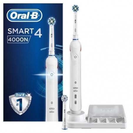 Oral-B Smart 4 4000N Brosse à dents électrique par BRAUN - Blanc