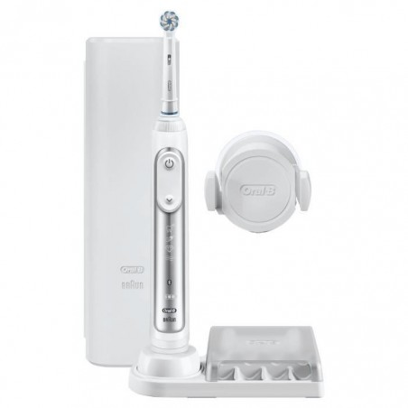 ORAL B Brosse à dents électrique Genius 8000 - Argenté