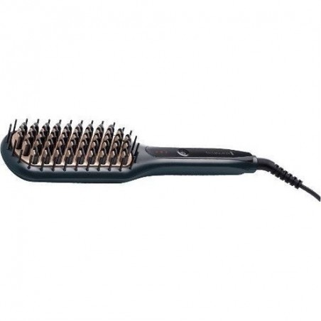 Dessange Remington CB7402DS Lisseur, Brosse Lissante Chauffante Anti-Statique Advanced Ceramic, Lissage Rapide