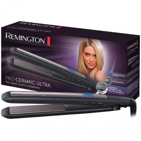 Remington S5505 Fer à Lisser Lisseur Ceramic Ultra Advanced Plaques Souples XL 110mm Ultra Lissante