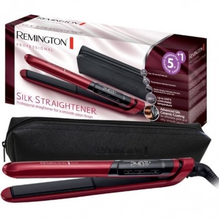 Remington S9600 Fer à Lisser, Lisseur Advanced Ceramic Silk, Plaques XL 110mm avec Soin Protéine de Soie