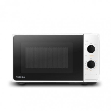 Micro-ondes Monofonction TOSHIBA Pose libre-20L-800W-Blanc