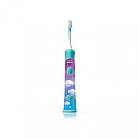 PHILIPS HX6322-04 Brosse à dent éléctrique enfant connectée - 2 modes (4 ans+ - 7 ans +) + 2 têtes