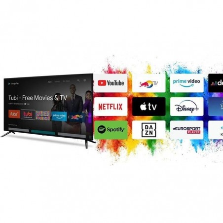 Smart TV - LED - TNT Tuner - 43 pouces - 4K - 109 cm - Andrino