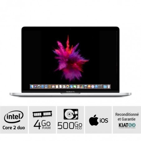 APPLE MACBOOK PRO 13 Gris A1278 core 2 duo 4 go ram 500 go HDD disque dure clavier AZERTY