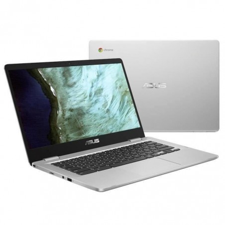 Chromebook ASUS C423NA-BV0051 - 14 HD - Celeron N3350 - RAM 4Go - Stockage 64 Go SSD - Google Chrome OS - AZERTY