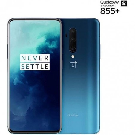 OnePlus 7T Pro - Smartphone Débloqué 4G (Ecran 6,67 pouces - 8Go RAM - 256Go Stockage - Ecran Amoled 90 Hz) Haze Bleu [Version