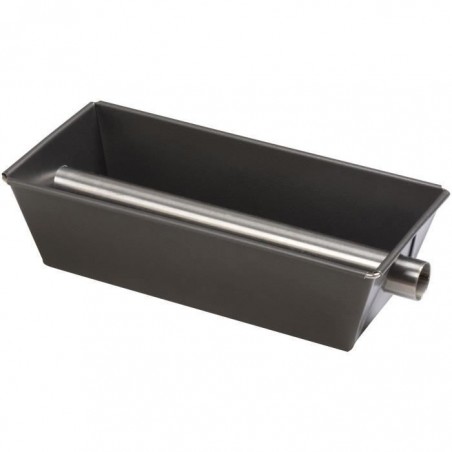 PATISSE - Moule à cake 25cm en acier revêtu + insert inox