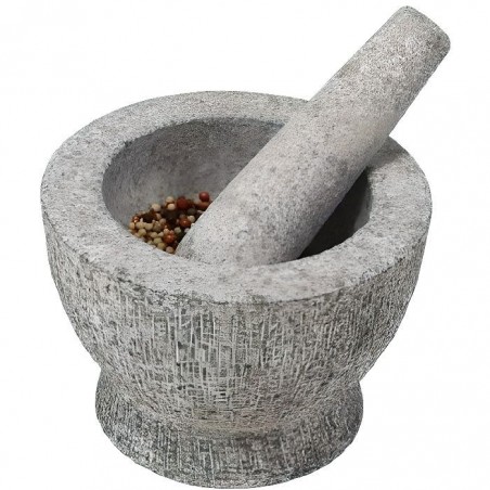 Kesper - 71502 - Mortier pilon en granite - 18 x 12 cm