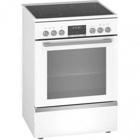 Bosch Serie 6 HKS79R220 Cuisinière pose libre largeur : 60 cm profondeur : 60 cm hauteur : 85 cm avec système auto-nettoyant